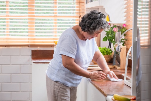 cleaning your kitchen often