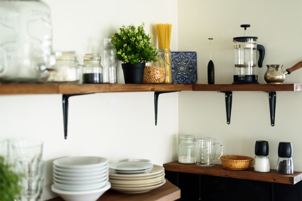 open shelving decor ideas